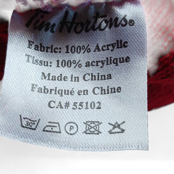 Sidney Crosby Timbits Hockey Toque Red Black with Pom Pom Collector Hat New - Picture 5 of 5